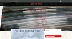 Desktop Screenshot of museedurock.com